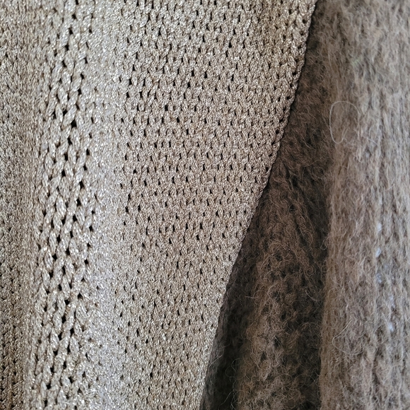 Michael Kors Two-Tone Cardigan Sweater - Picture 7 of 8